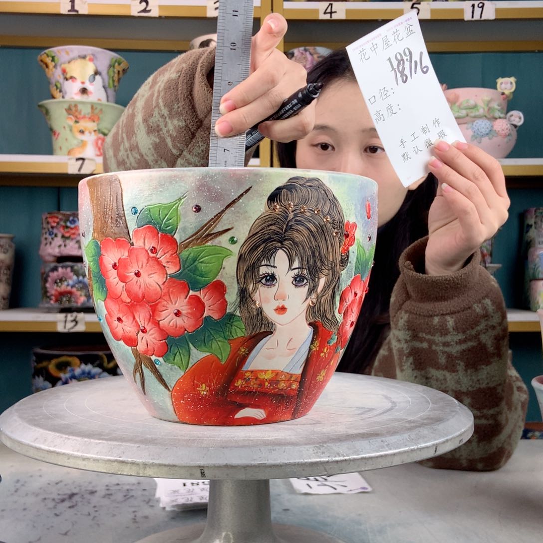 罐景德镇手工瑕疵199