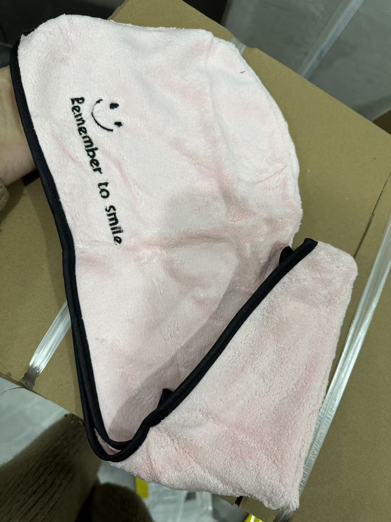 干发帽爱心浴帽牛奶绒干吸水发巾速干包头发头巾毛巾