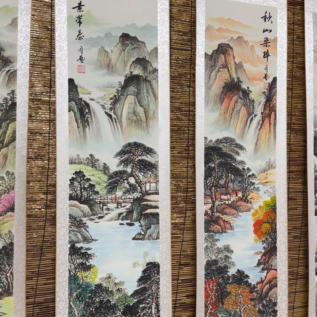 雅***仕QB四幅一套作品！带证书！只限一单 