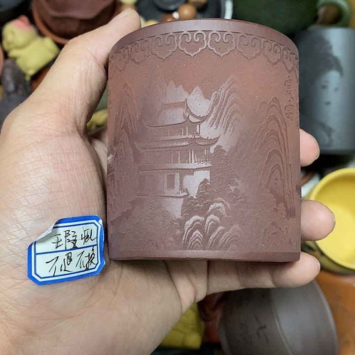 紫砂茶杯瑕疵不退不换