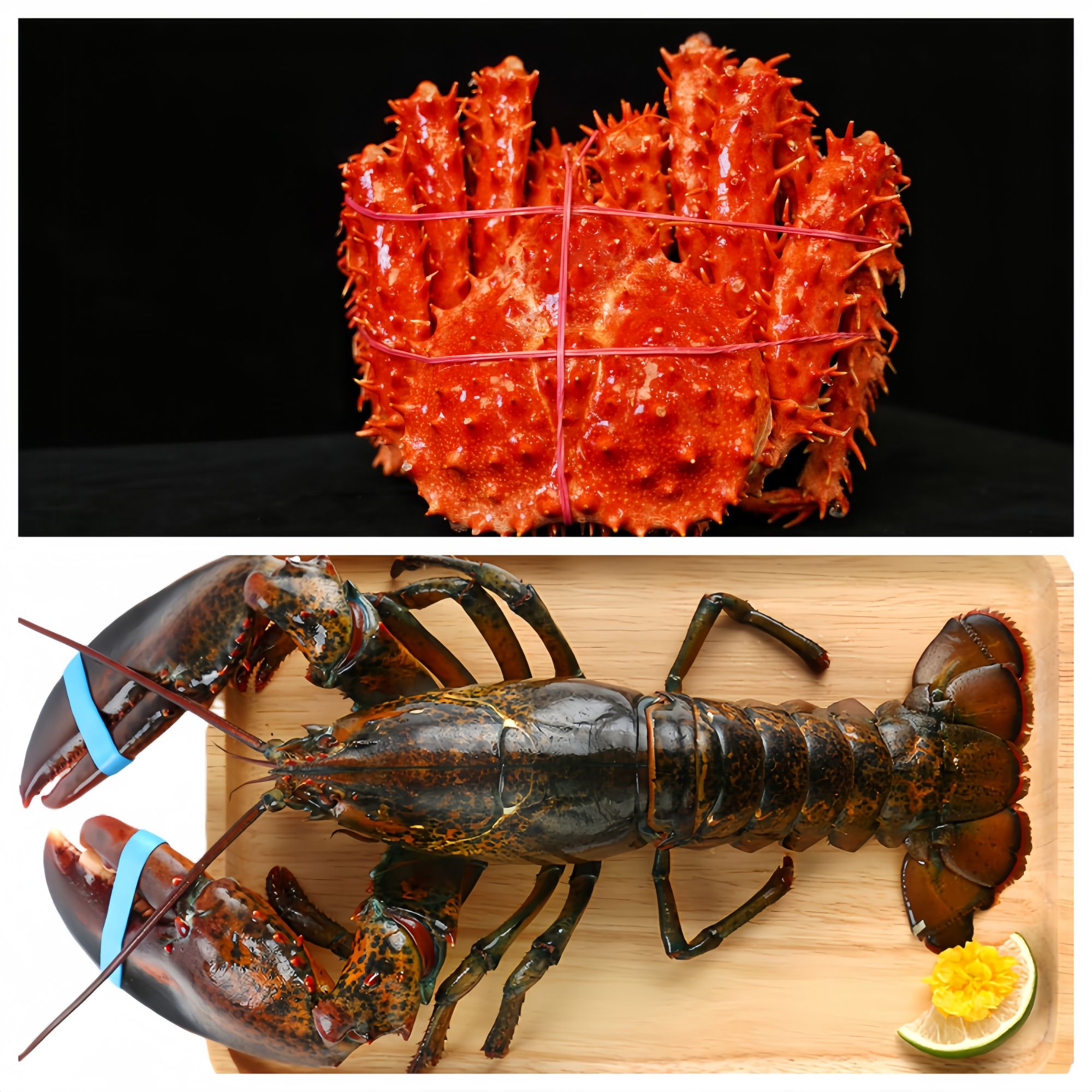 汉利【龙虾帝王蟹海鲜礼包】3500g海鲜礼包年货礼包送礼企业团购