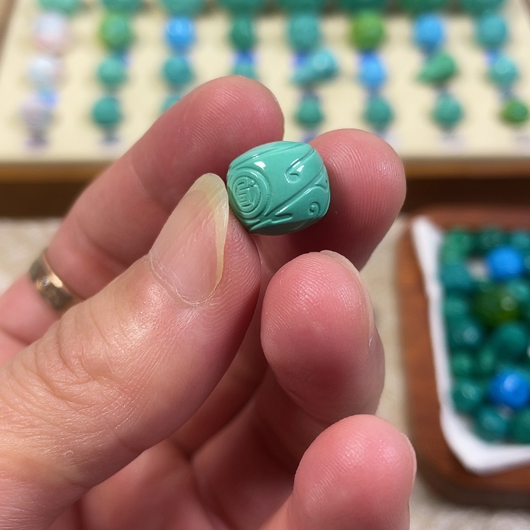 手工雕刻配饰配珠尺寸12