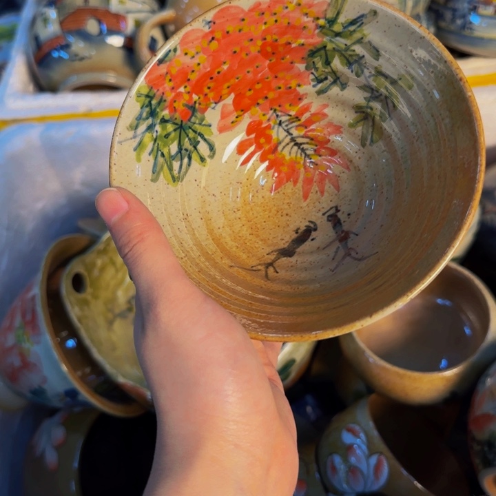 瓷片景德镇陶瓷手工手绘