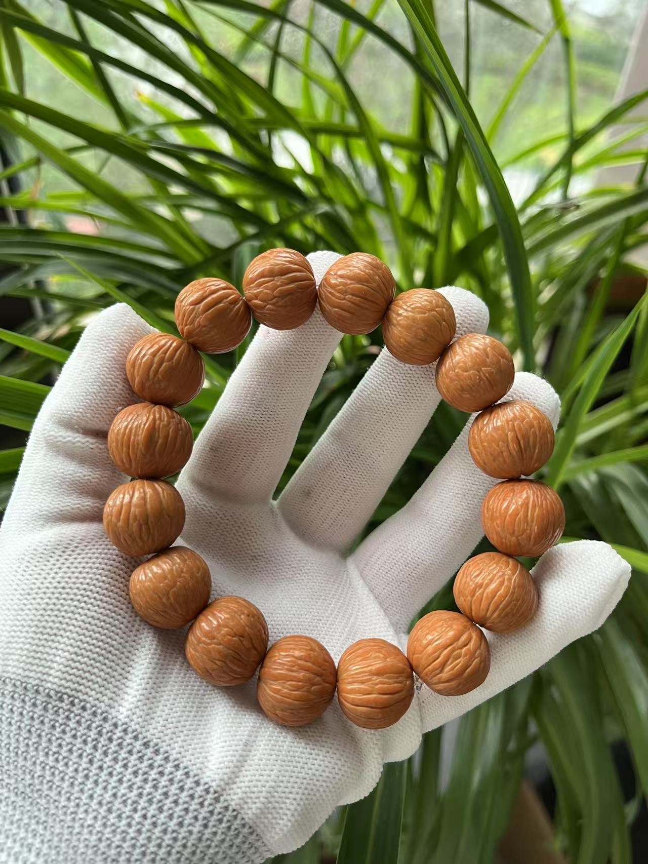 天然原皮京八棱南瓜桩文玩解压神器手把件【随机发】