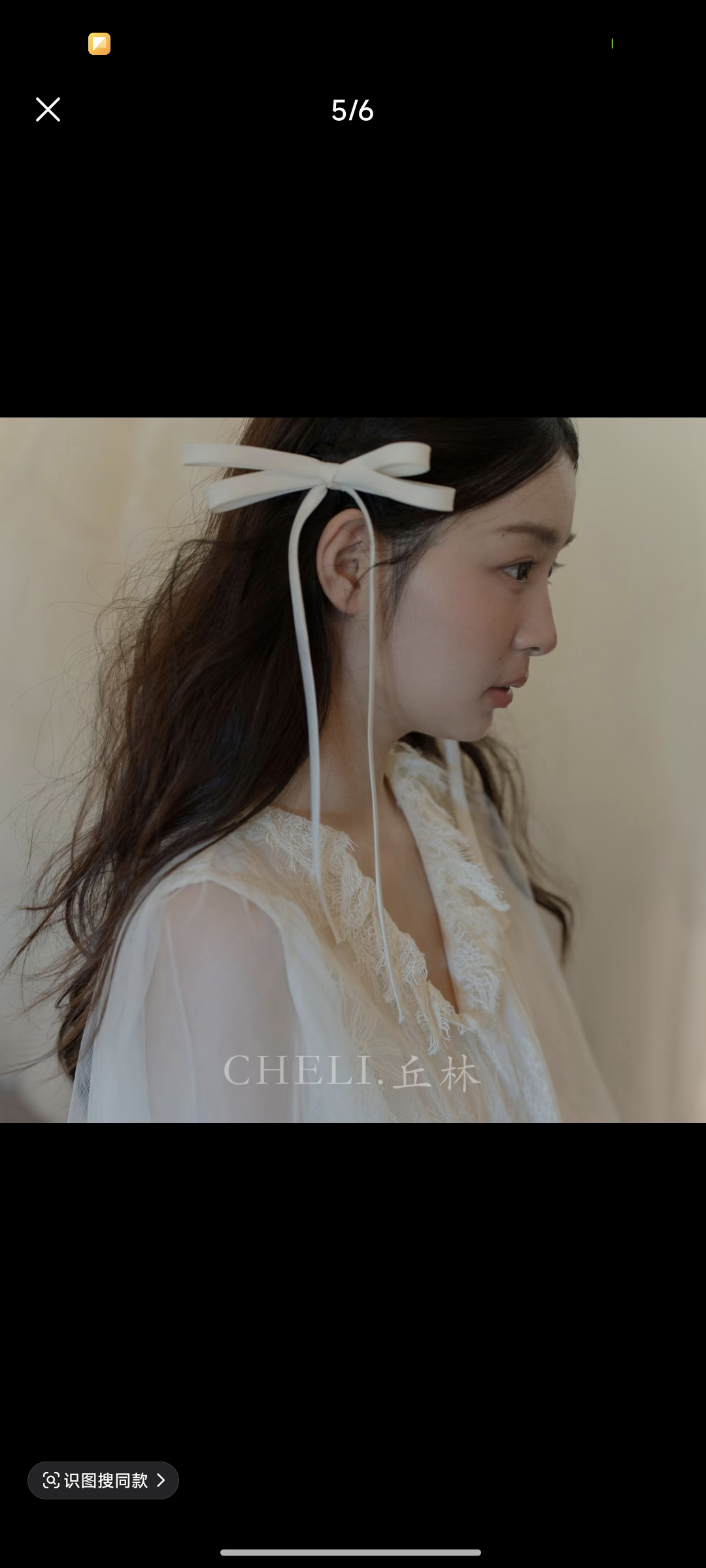 日韩千金风森系顶夹女少女风发夹