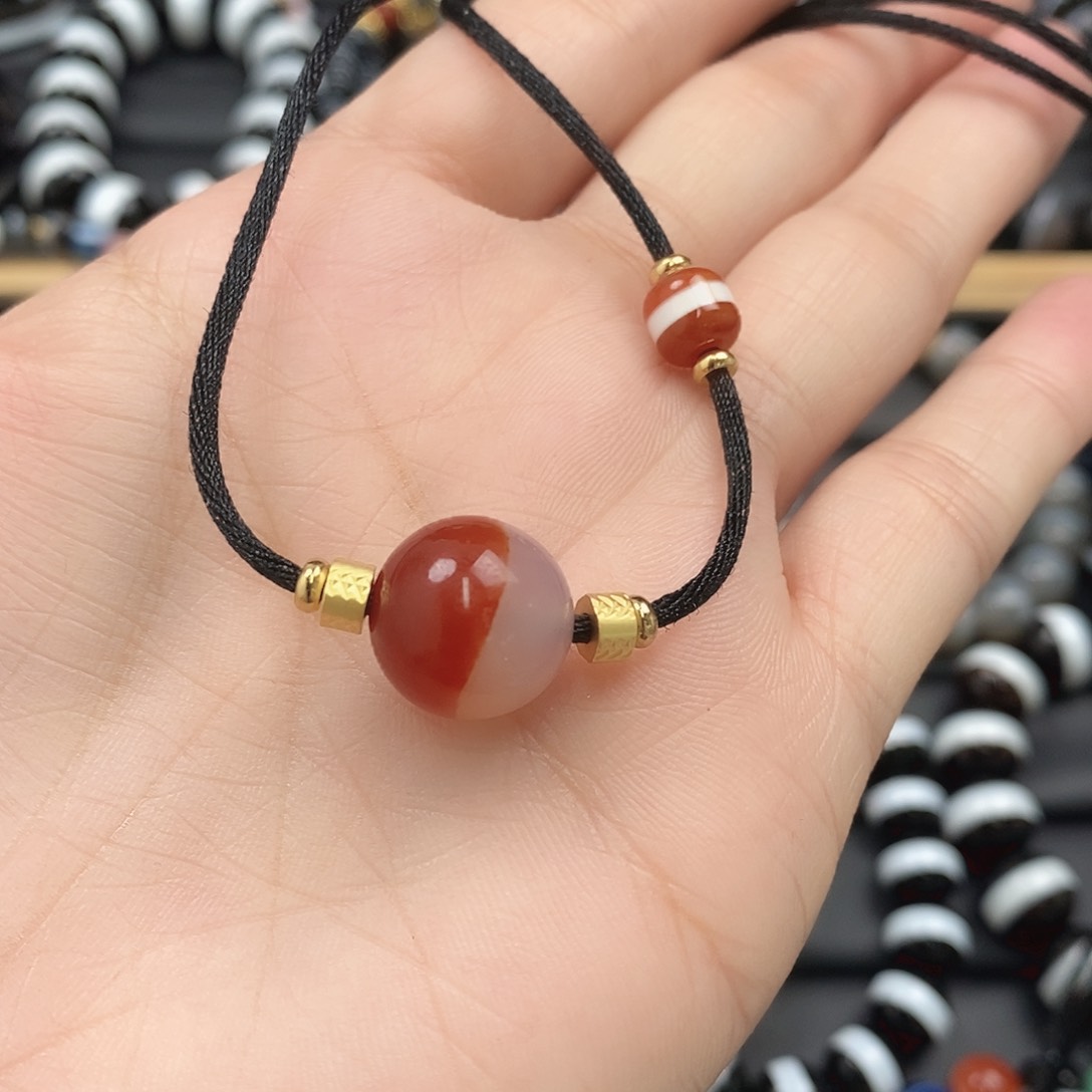 玛瑙/玉髓玛瑙锁骨未镶嵌