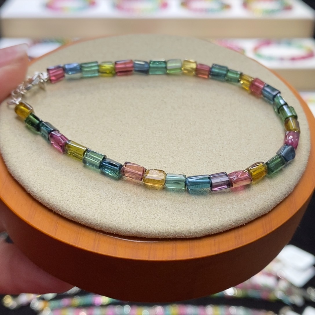 【闪购商品】碧玺手串未镶嵌两天看货期