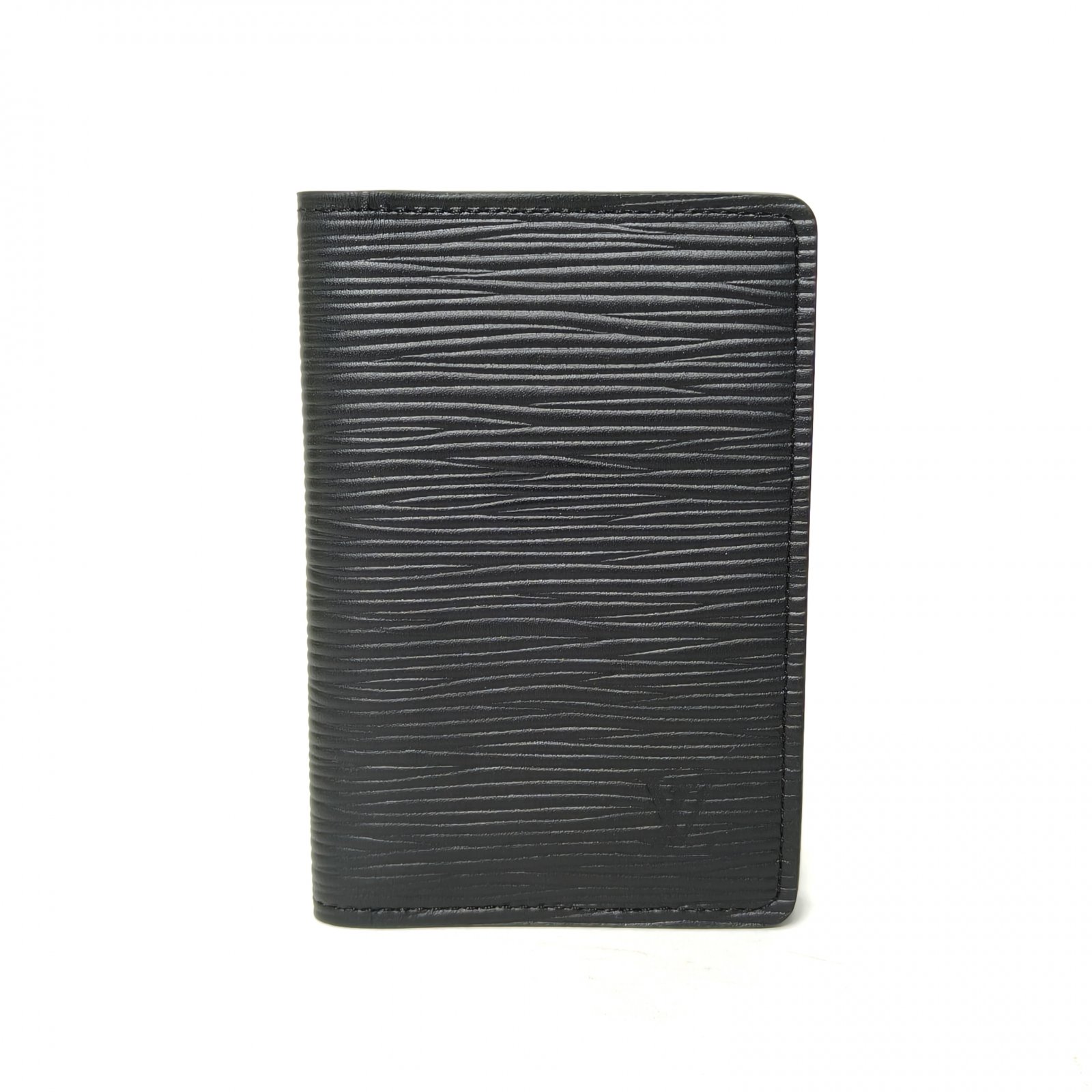 99新 LouisVuitton/路易威登 【花花】 黑色 EPI牛皮 芯片卡包