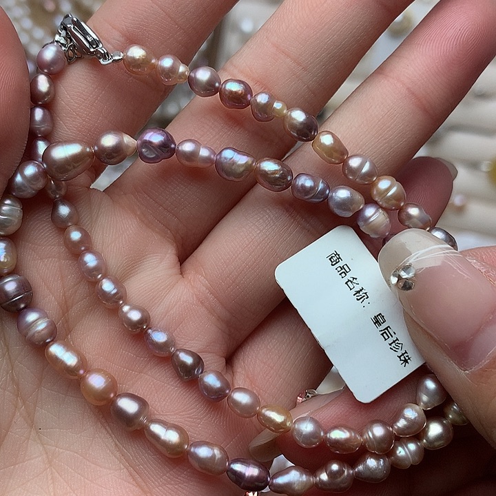 淡水珍珠4-5未镶嵌w17项链
