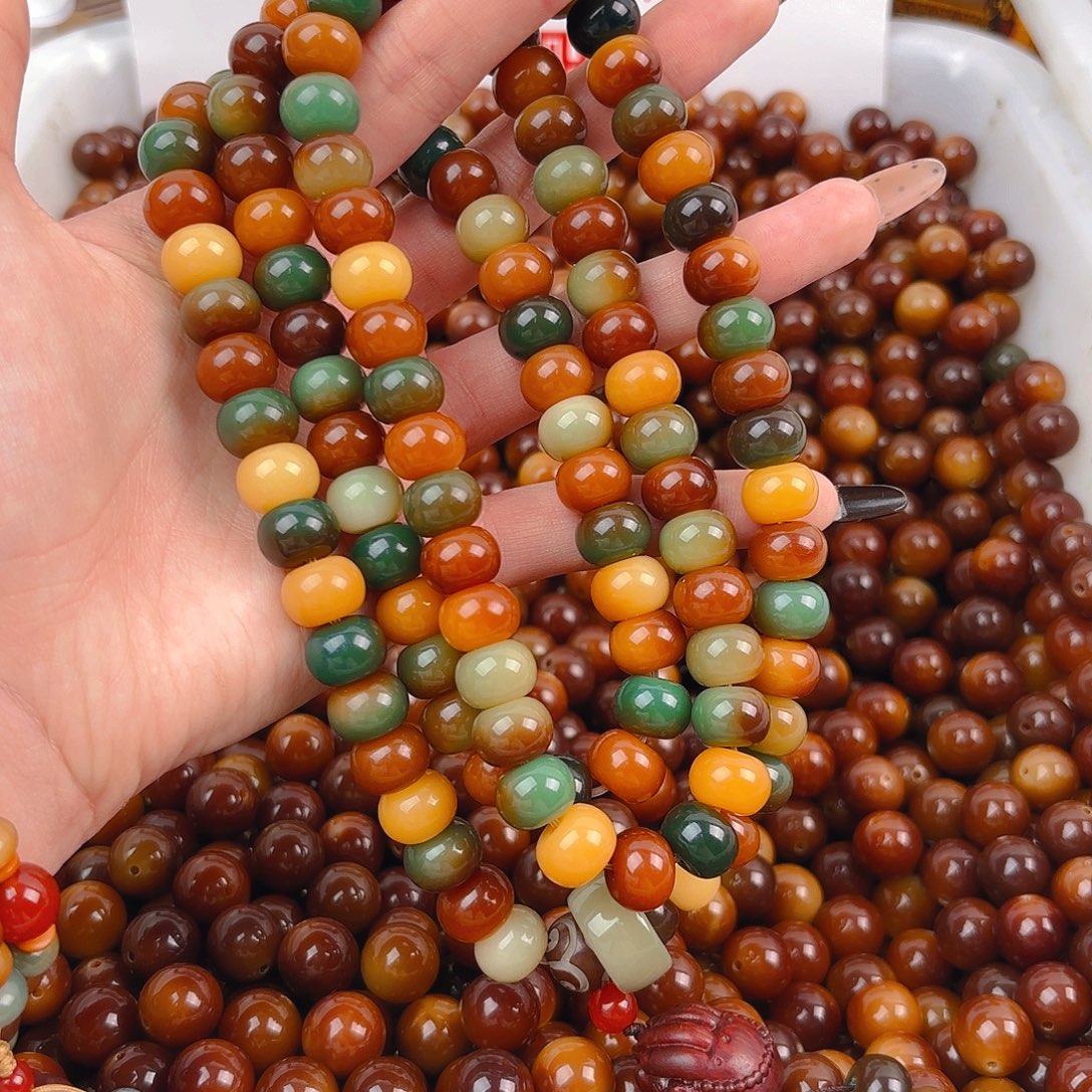 菩提根/象牙果吊坠新佛手敦煌108