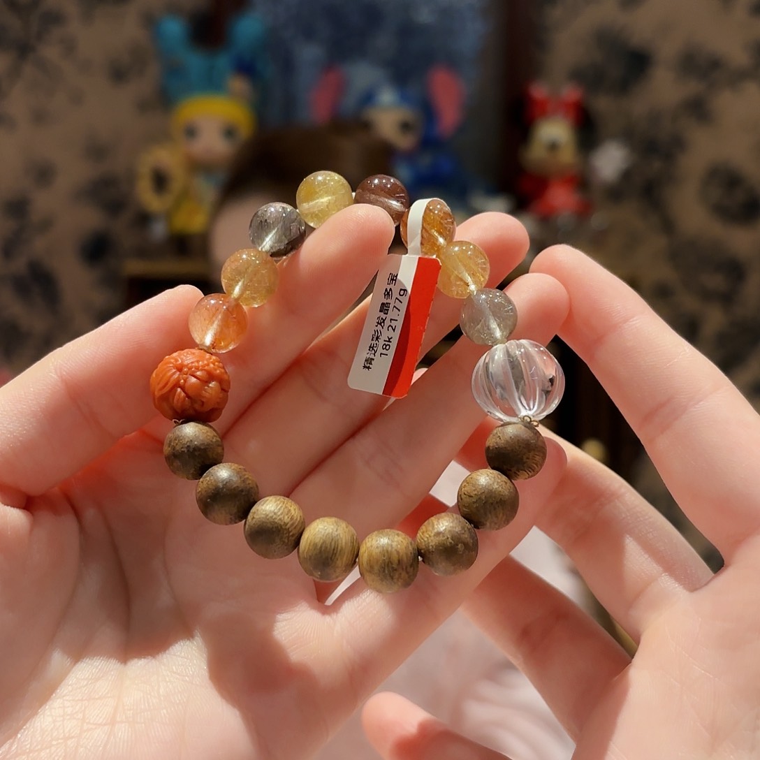 未镶嵌手链水晶手串