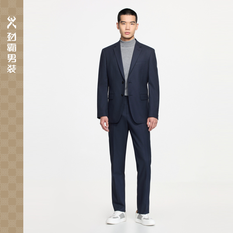劲霸男装套休闲西服|BSFE3312男士西装正装