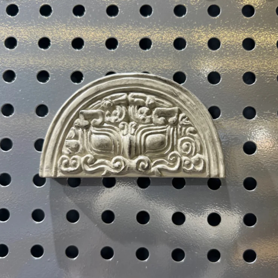 河北博物院 燕国双龙瓦当冰箱贴