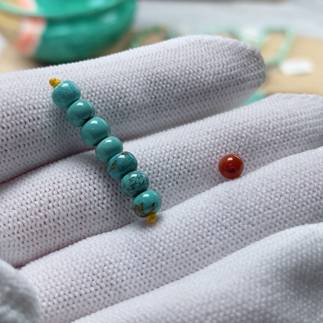 南红玛瑙颈饰合金