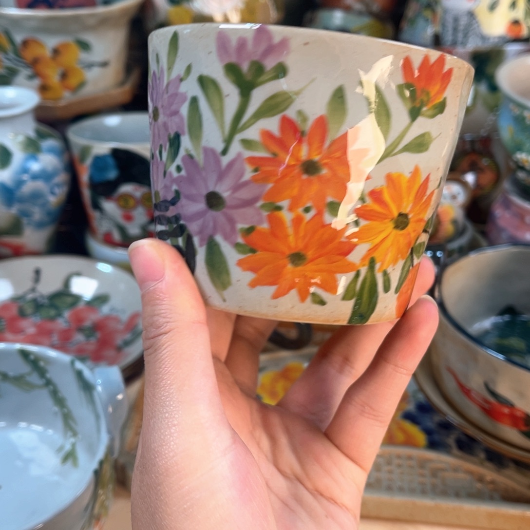 景德镇手工手绘杯