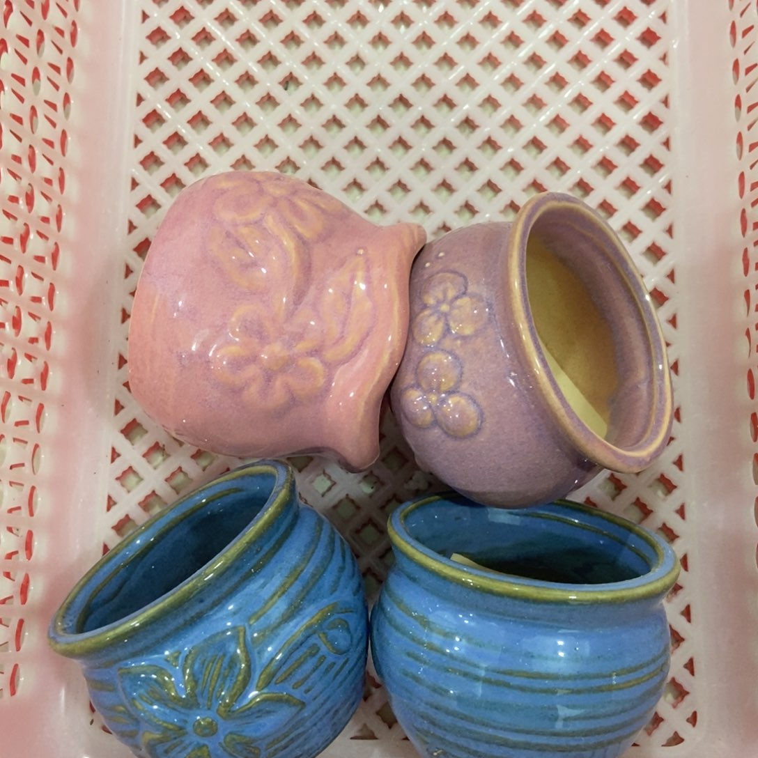 红陶高温陶瓷花盆