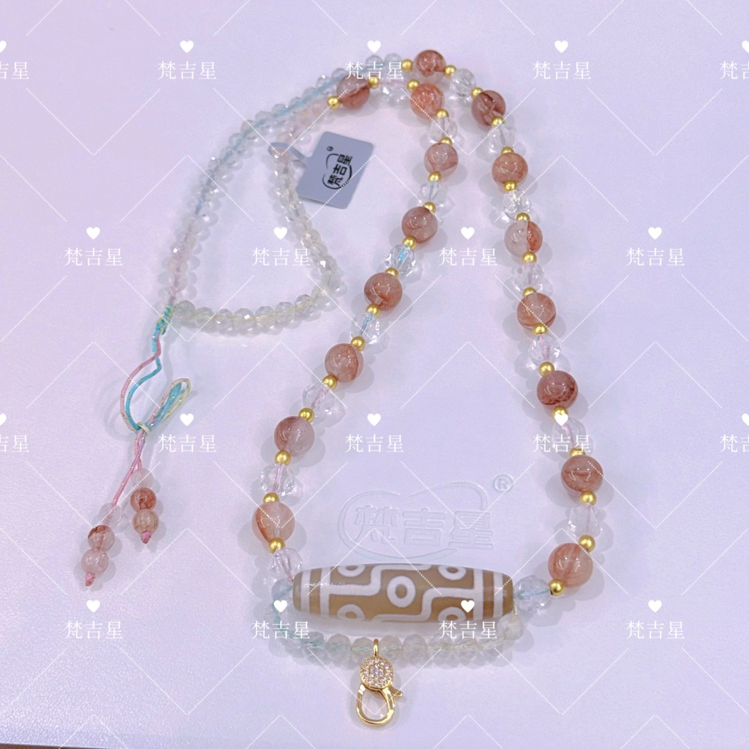 梵吉星FJX9910水晶胶花万能链 梵吉星