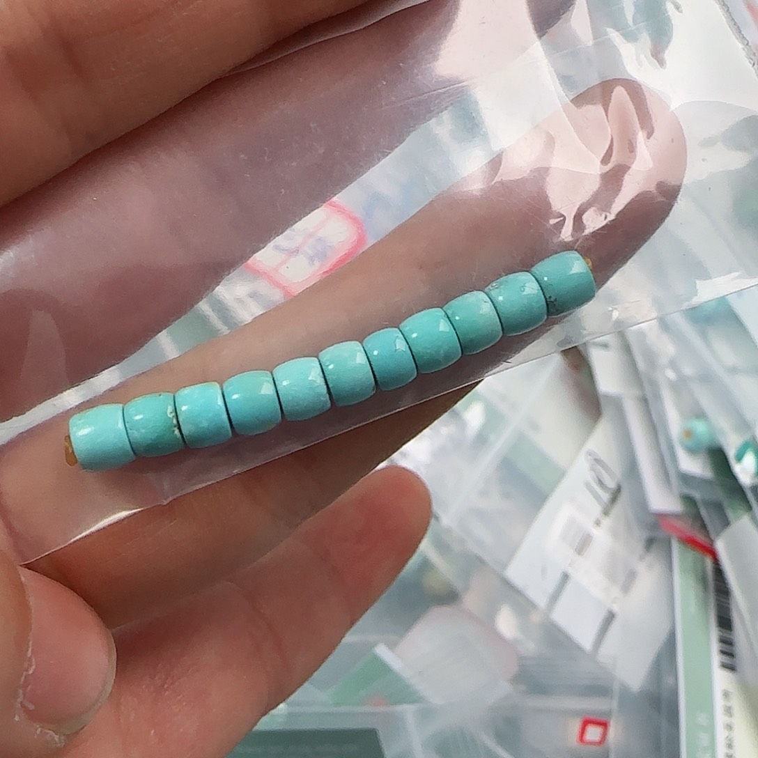 绿松石珠宝半成品未镶嵌