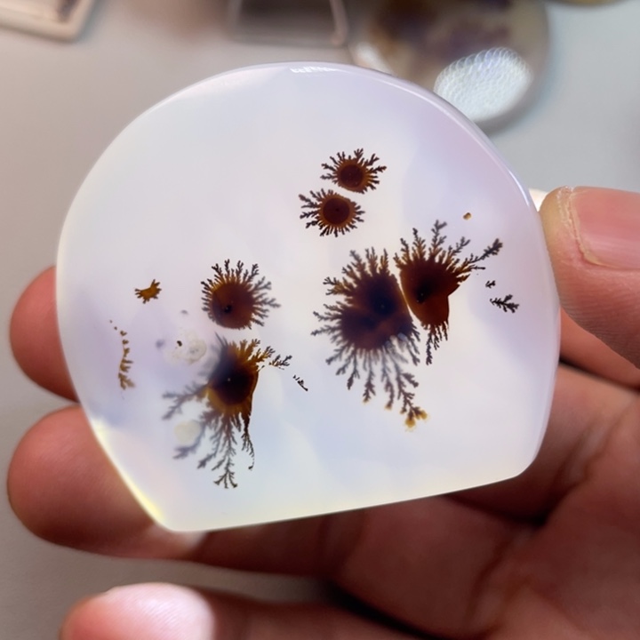 玛瑙/玉髓未镶嵌颈饰用****1