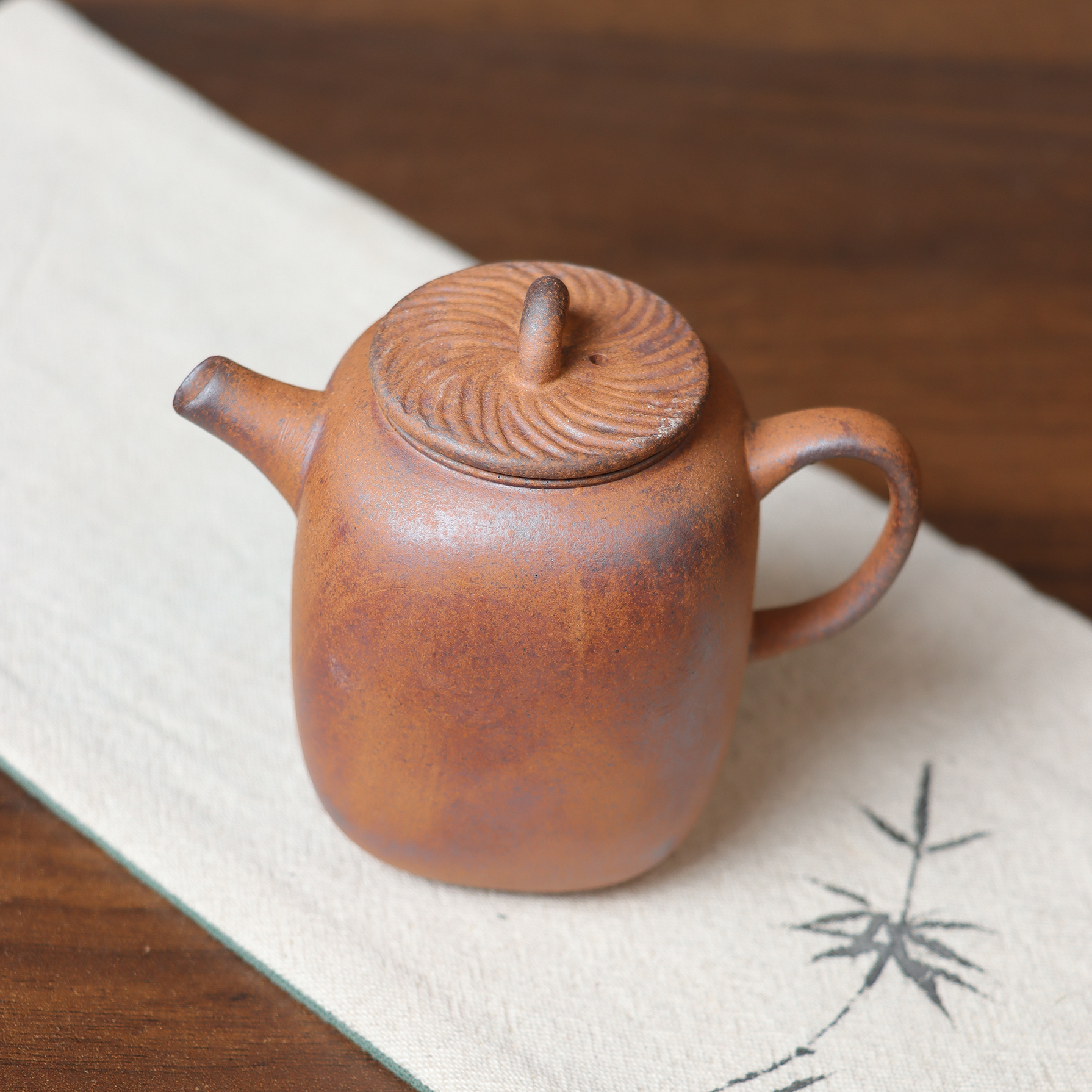 【正版川冶】老岩泥有方壶.6855.创意高端中式茶壶泡茶器茶具.SL