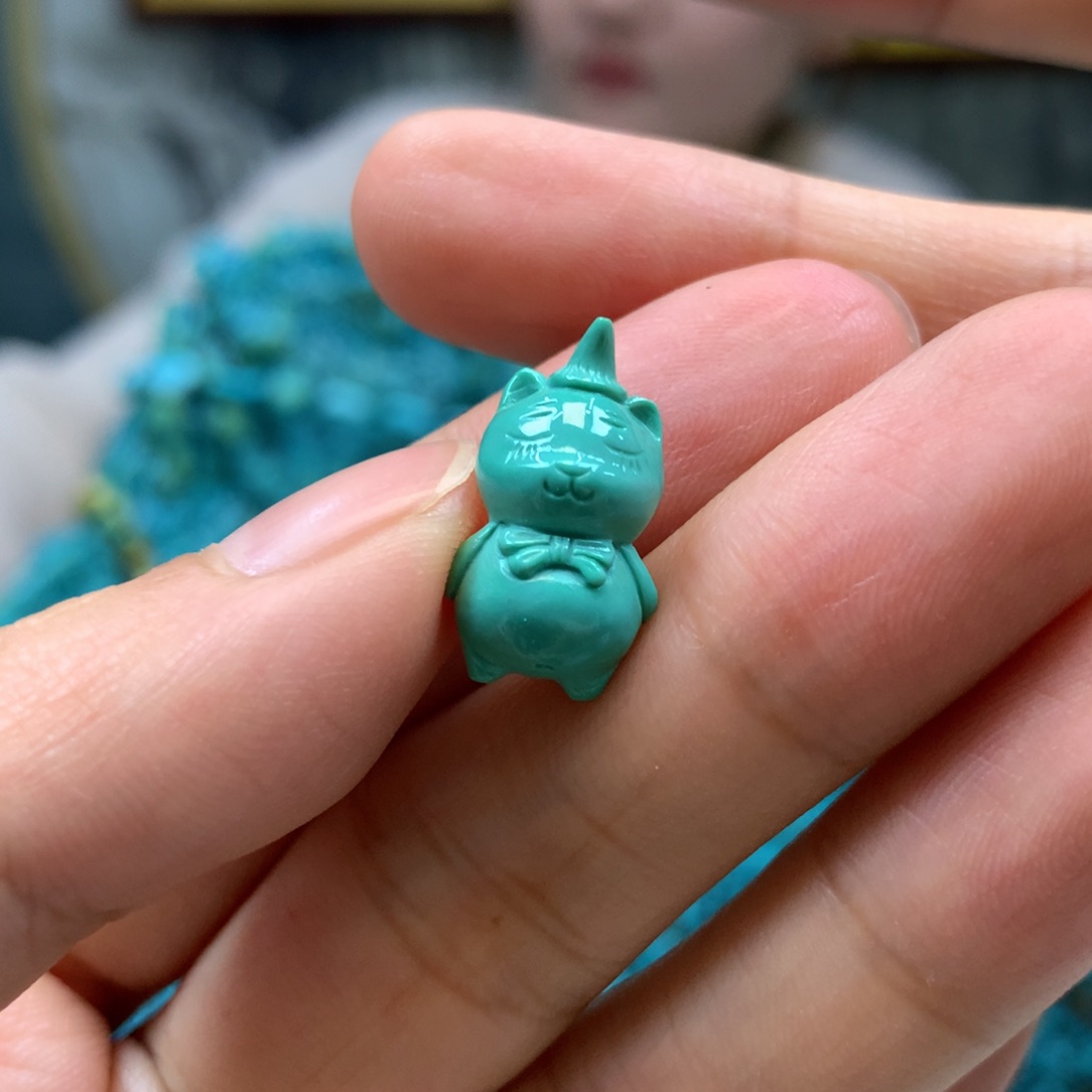 绿松石配饰未镶嵌