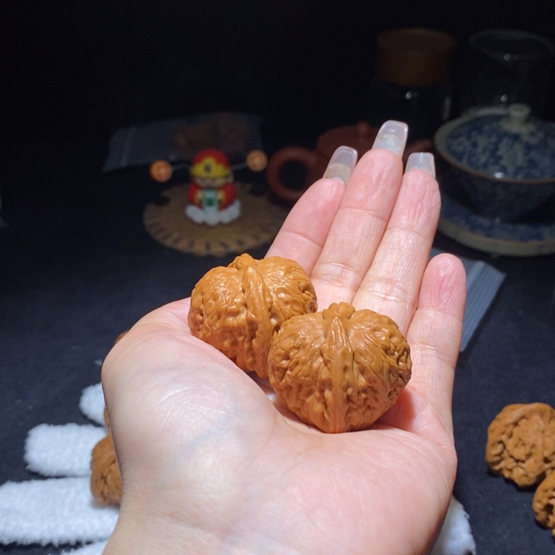 文玩核桃吊坠元宝36