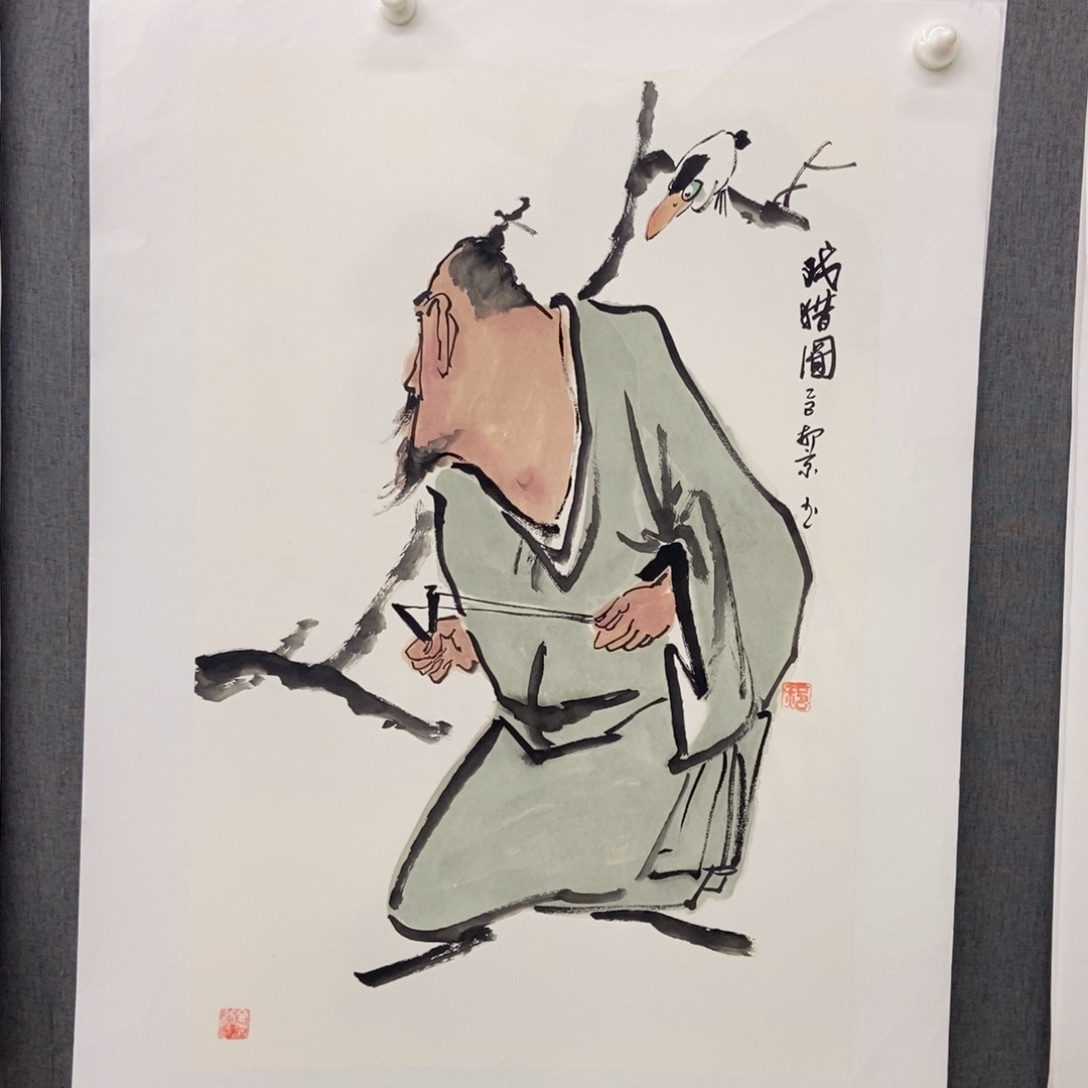 国画手寫手繪国画作品54