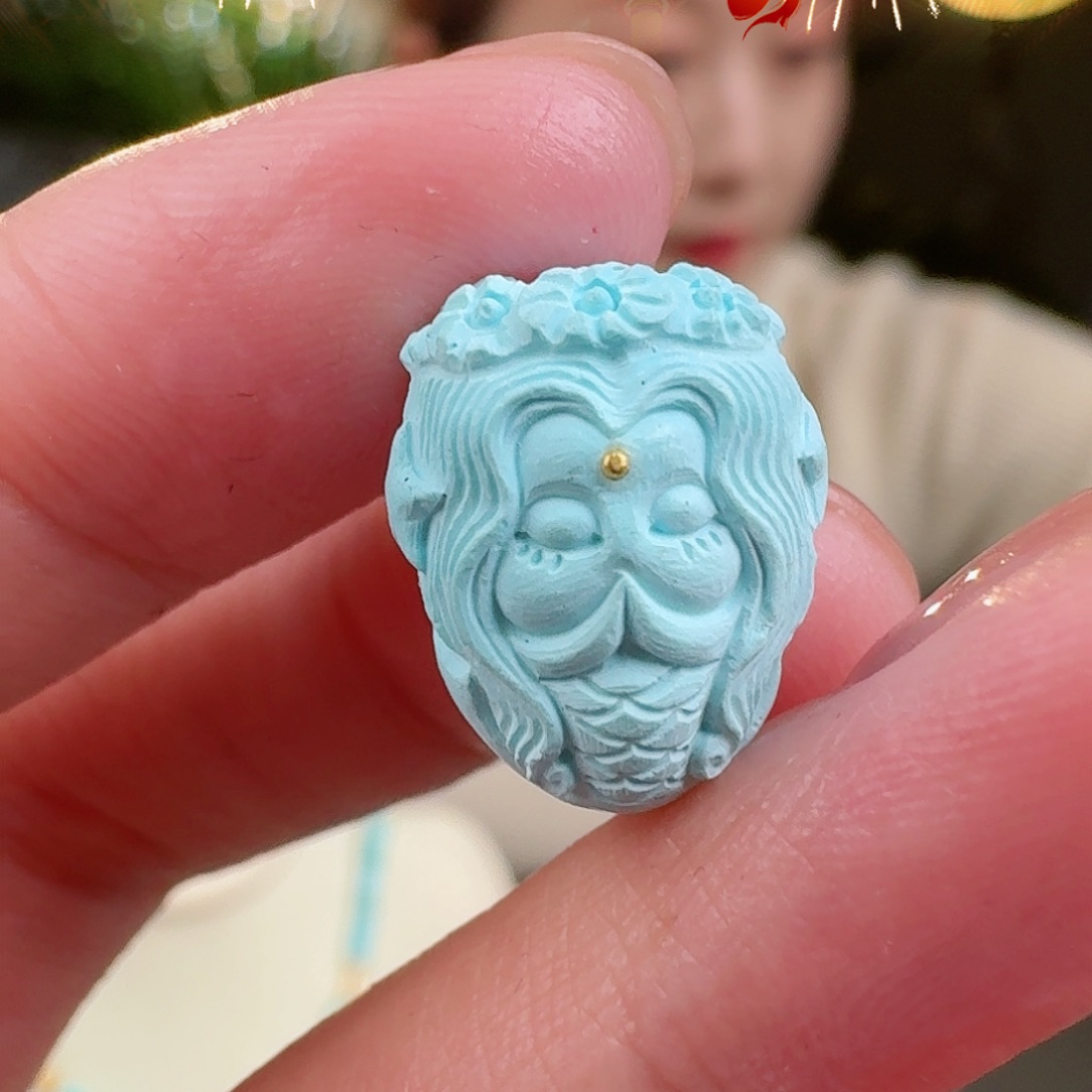 绿松石珠宝奇石未镶嵌