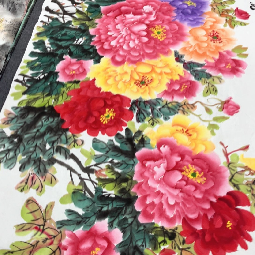 柯***大国画国画作品老师手绘