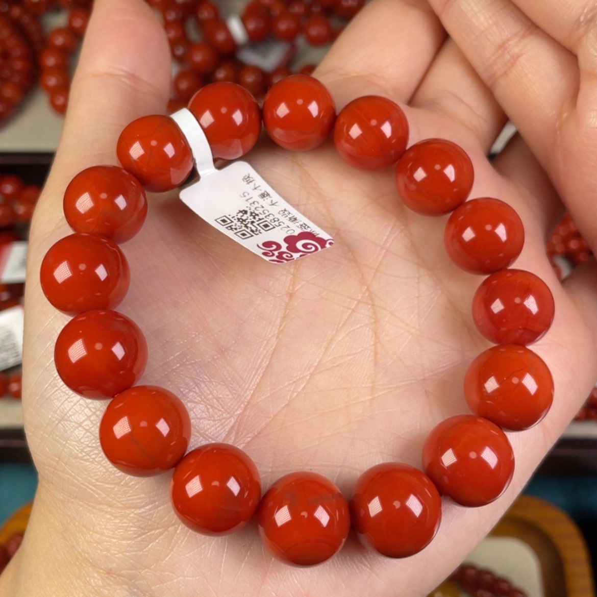 【闪购商品】南红玛瑙手链未镶嵌T****_花