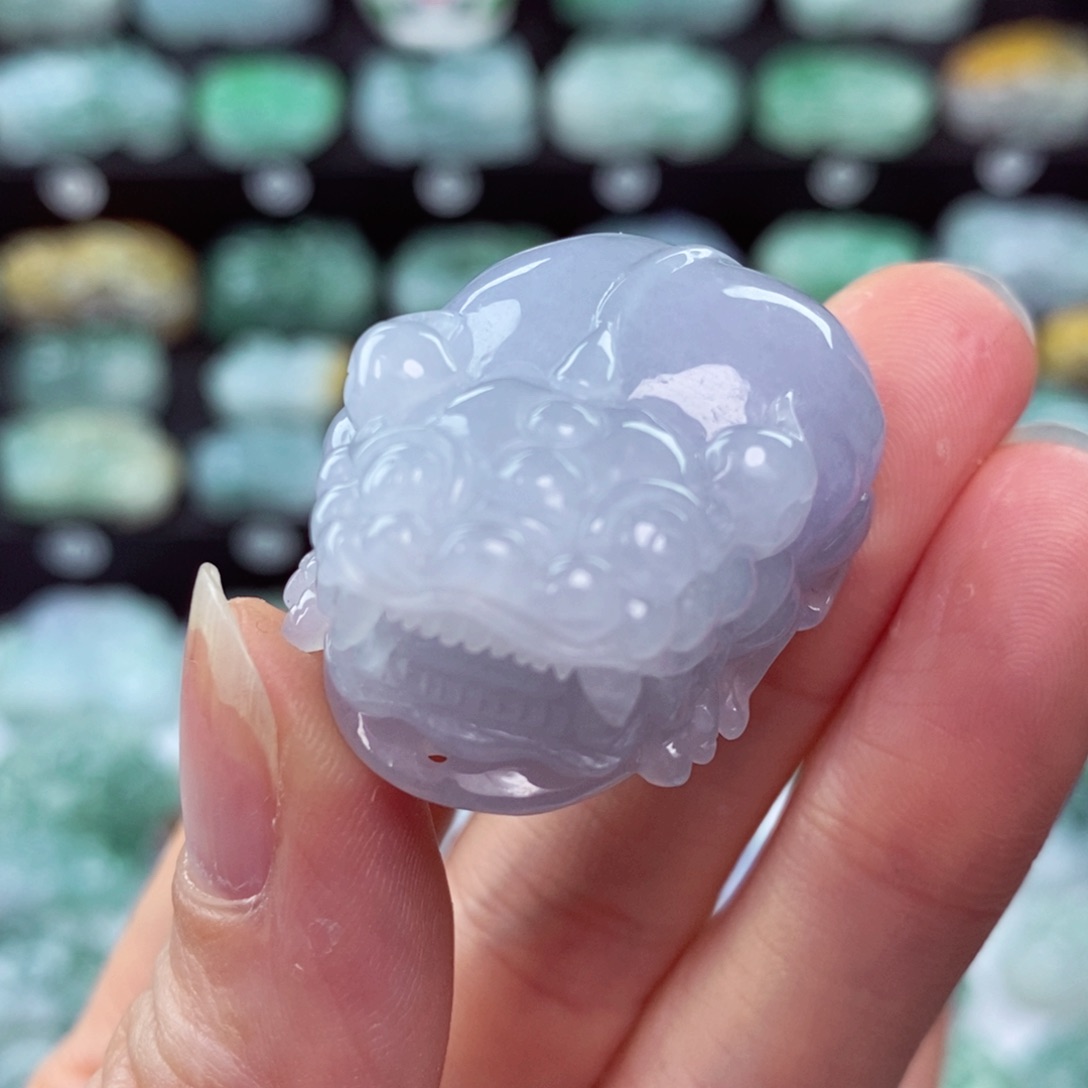 翡翠颈饰未镶嵌天然