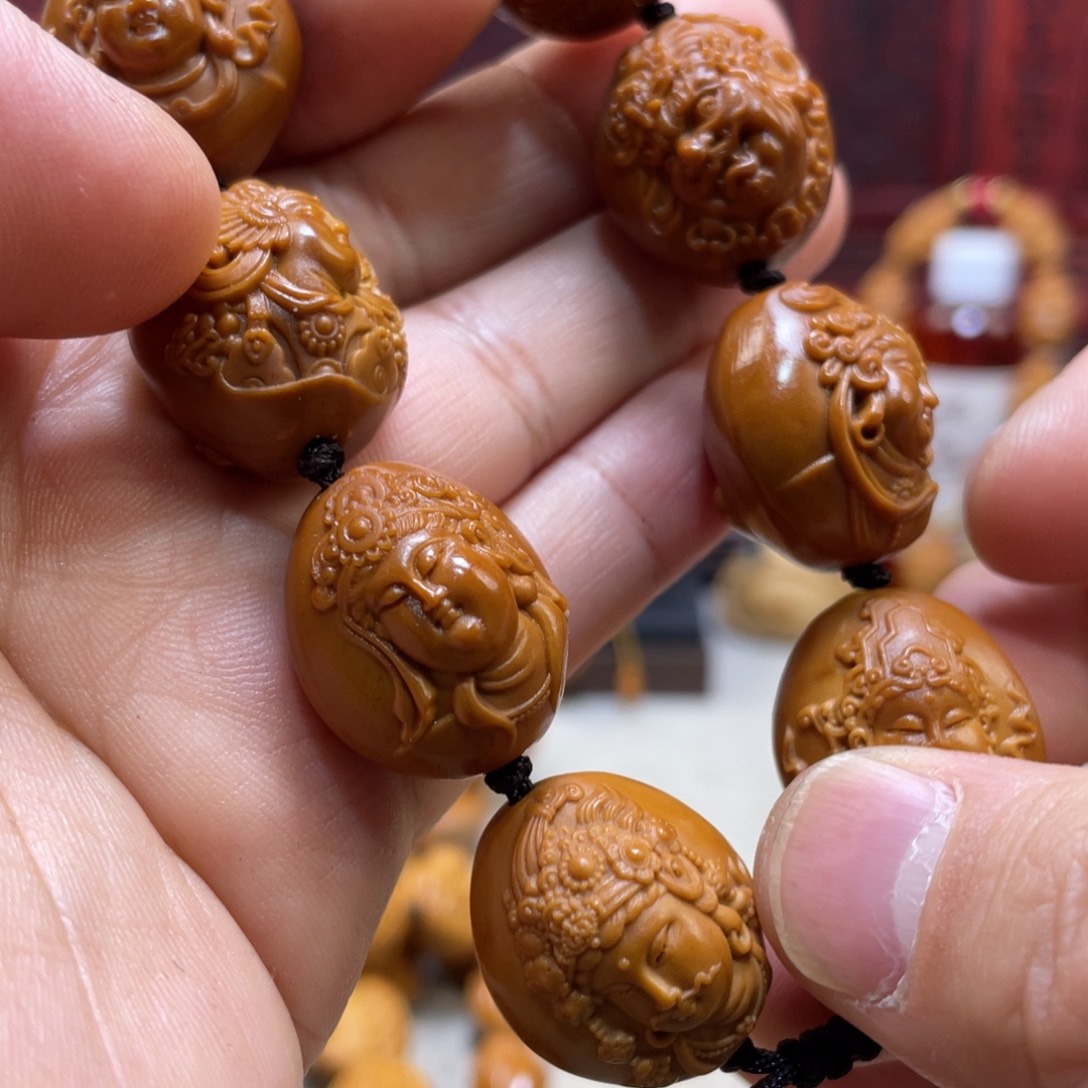 橄榄核吊坠橄榄核雕