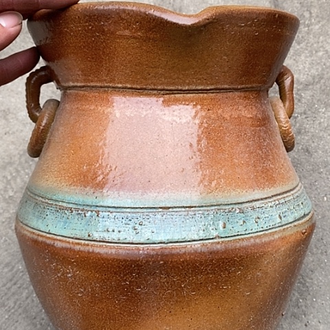 【闪购商品】紫砂花盆高29口20手工