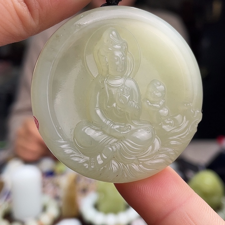 和田玉挂件未镶嵌