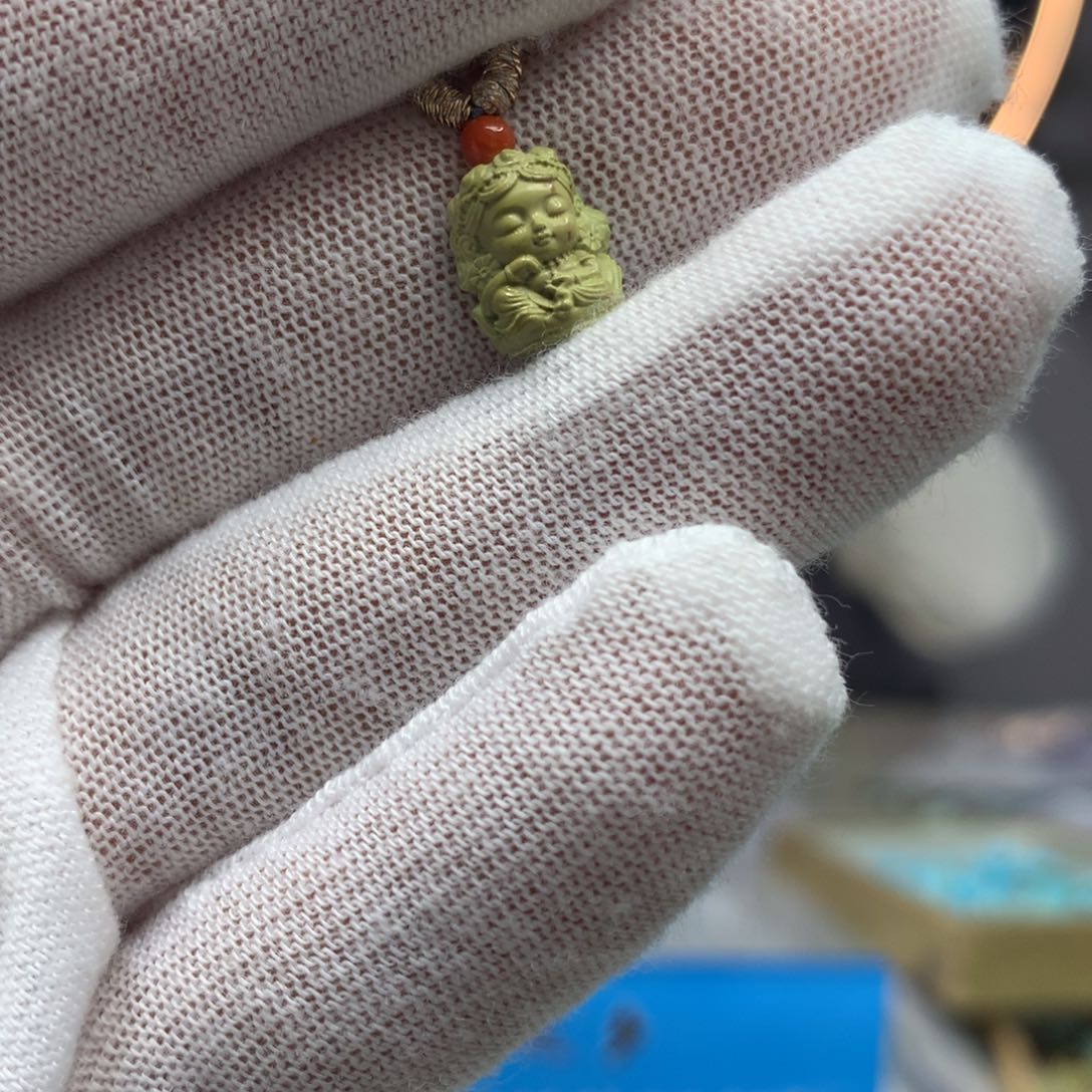 绿松石挂件未镶嵌