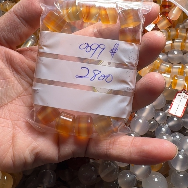 玛瑙/玉髓项链未镶嵌W**G0099