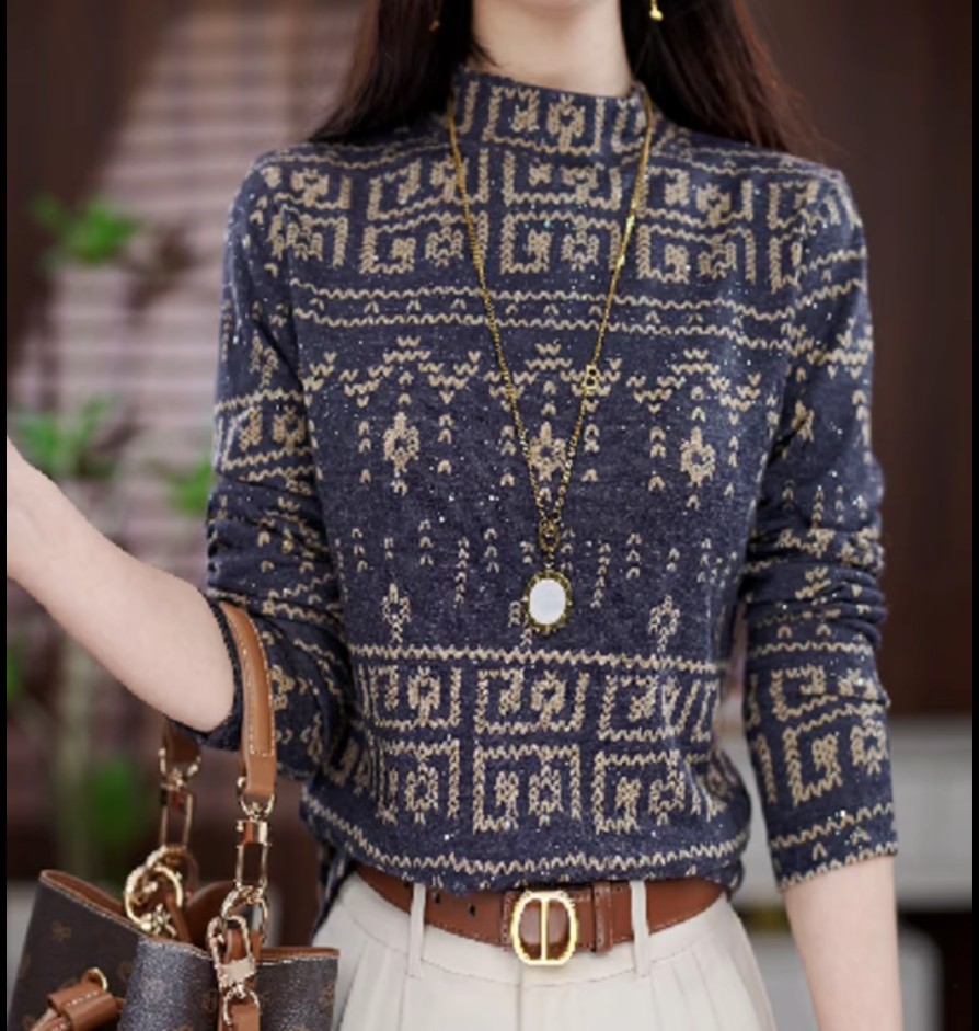 2025新款秋季圆领打底衫t恤宽松打底女装长袖秋冬