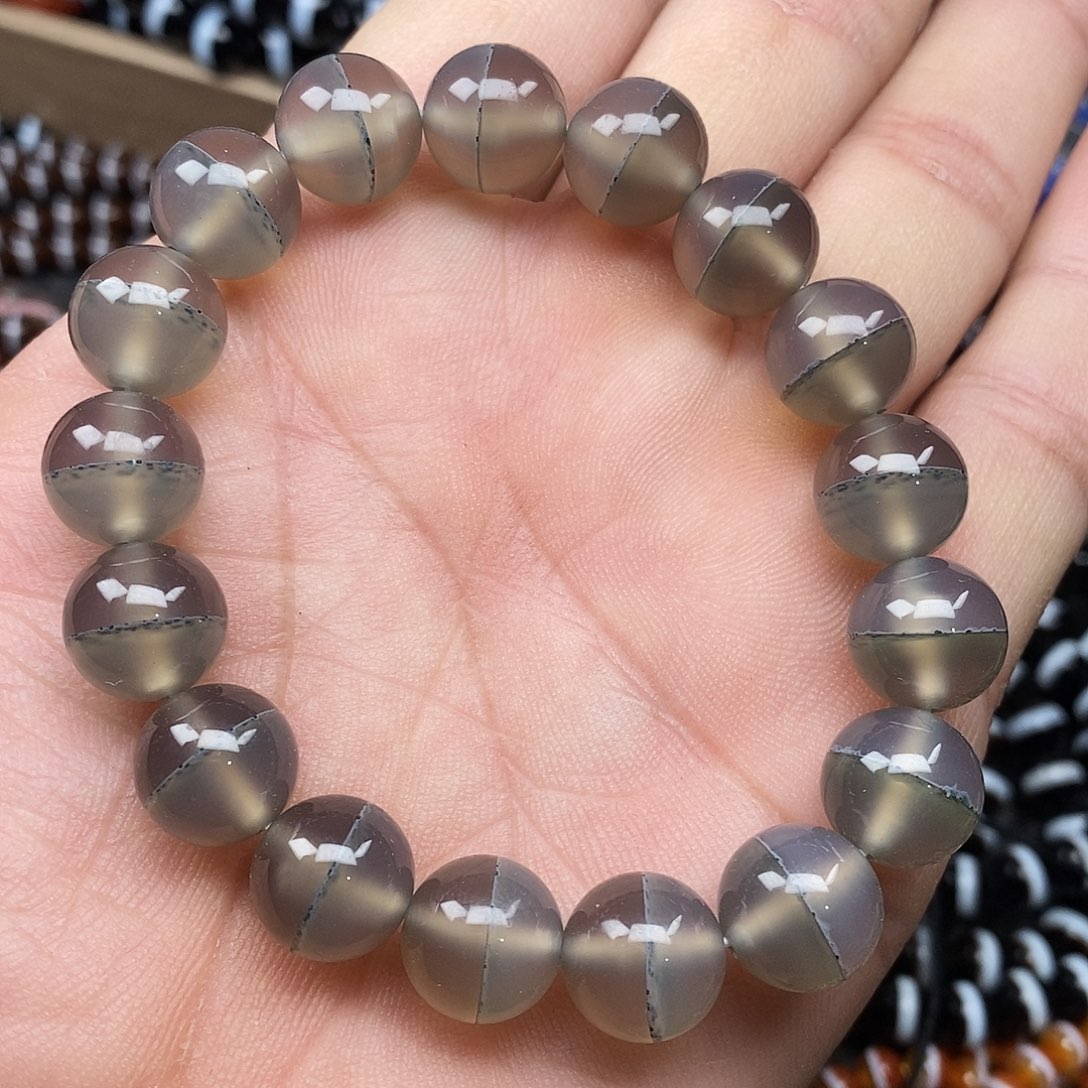 玛瑙/玉髓未镶嵌手链