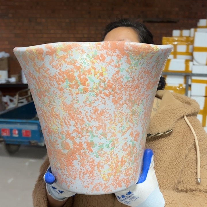 随***)正品高30口30花盆