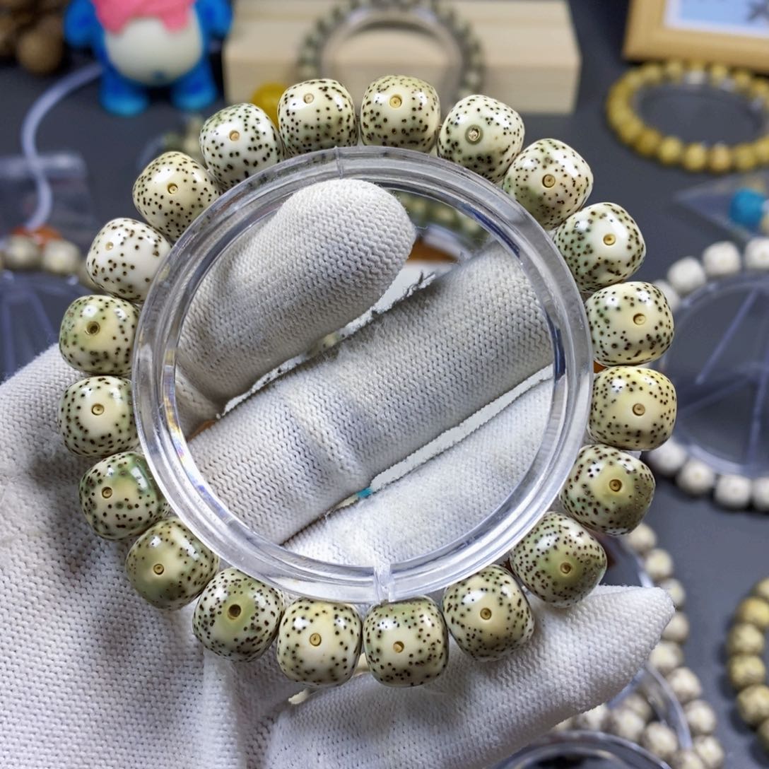 星月菩提手串12青花眼睛