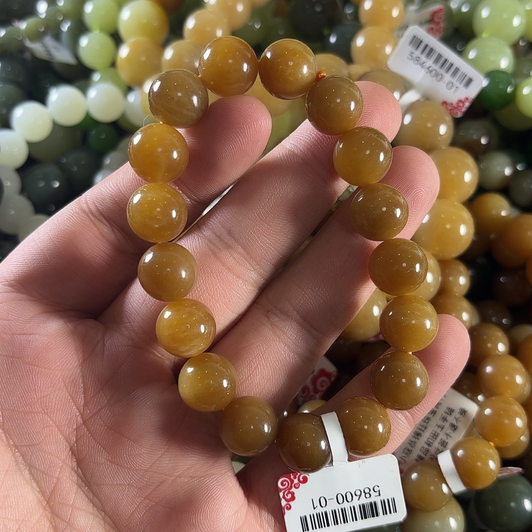 和田玉手链未镶嵌W480