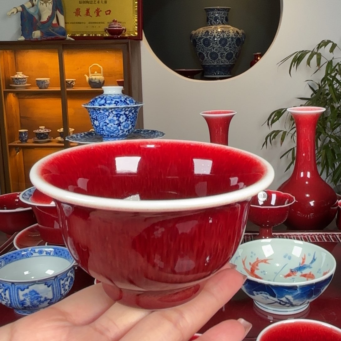 杯闻轩坊原矿郎红 压手