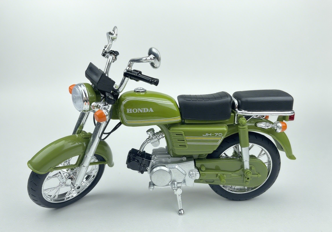 复古摩托车模型仿真合金机车收藏摆件玩具礼物