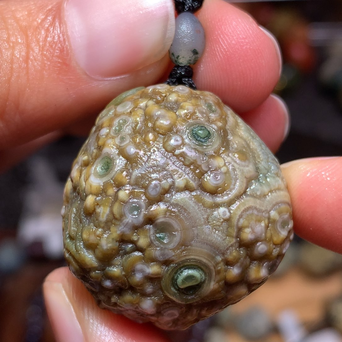 未镶嵌玛瑙/玉髓珠宝半成品