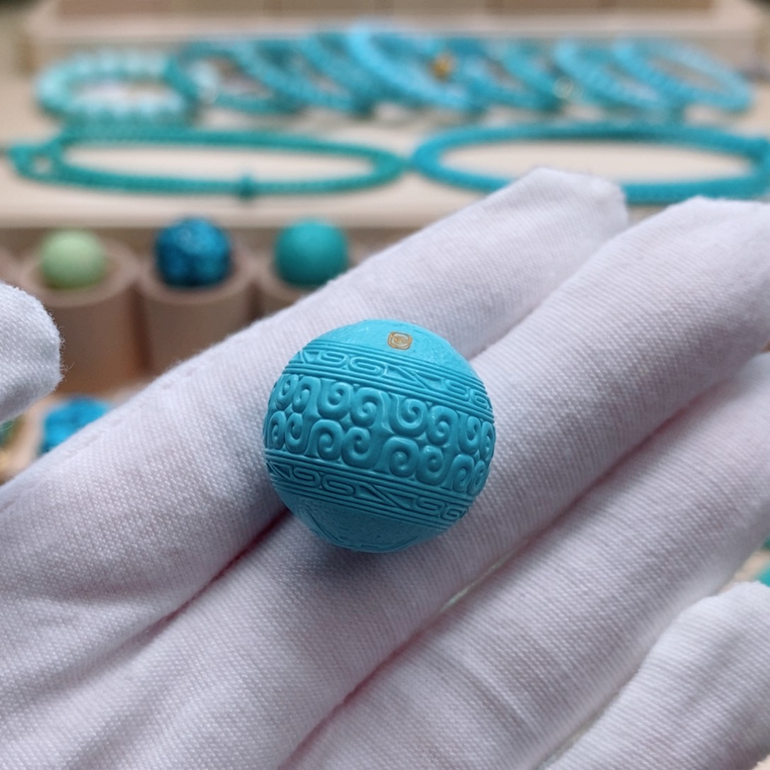 绿松石珠宝奇石未镶嵌