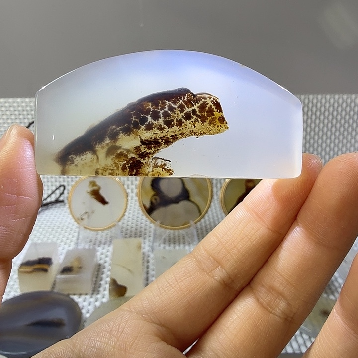 玛瑙/玉髓未镶嵌吊坠(不含链)19