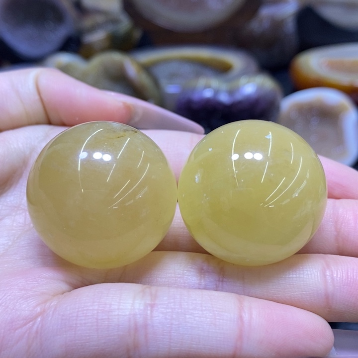 未镶嵌珠宝半成品水晶组合球