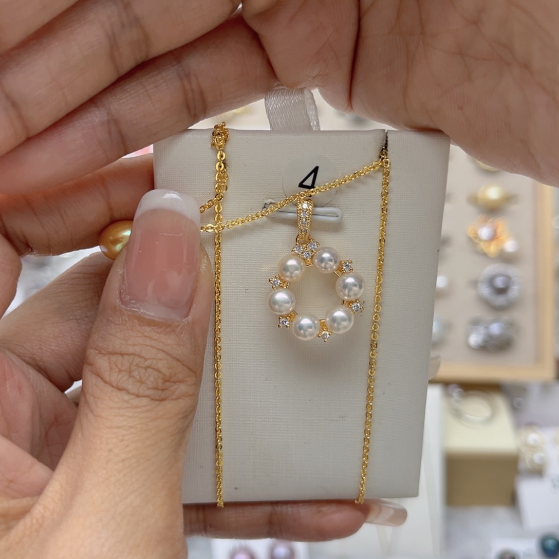 睡***觉戒指淡水珍珠合金