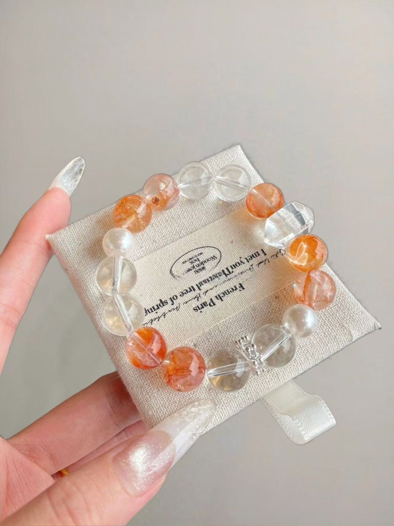 天然水晶手链手串1号链接下单