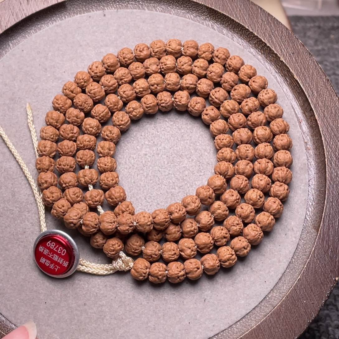 手串金刚菩提百**麻梅朵头货佛手108尺寸6